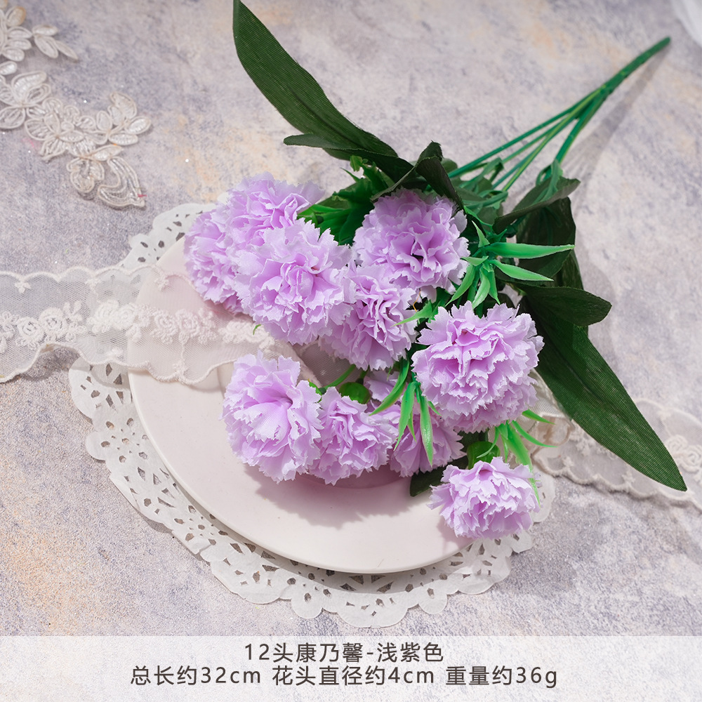 Yyy2 - 12 Claveles de cabeza - lila