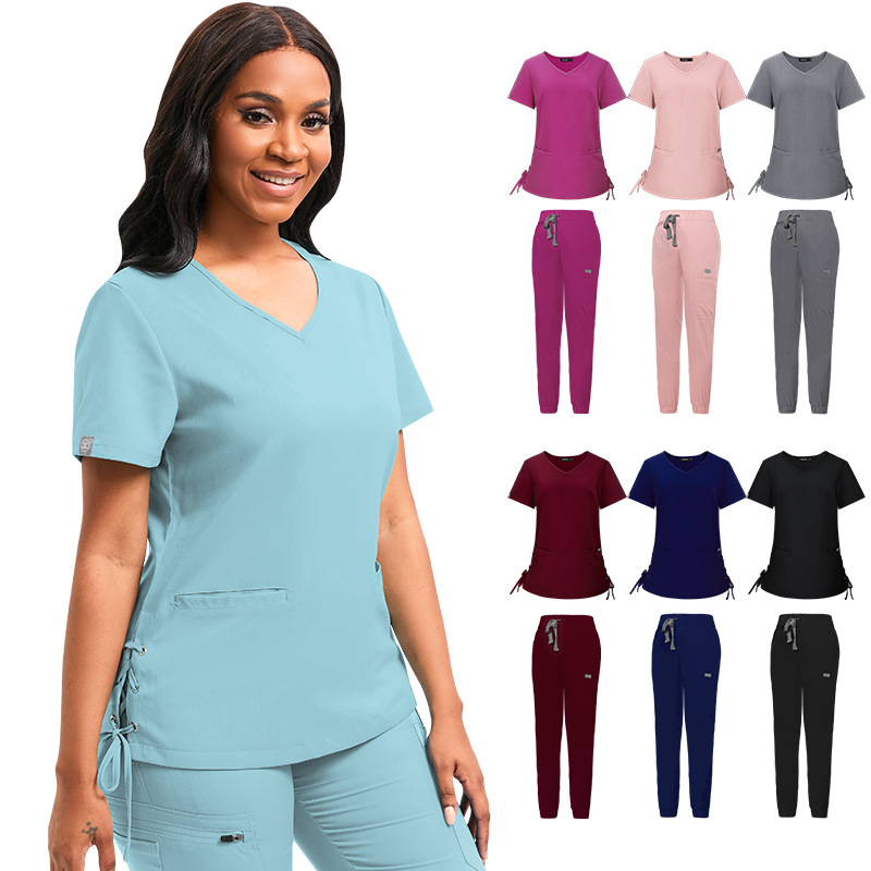 XL wholesale operating room medical uniform frosted frosted suit medical supplies nurse surgical gown overalls