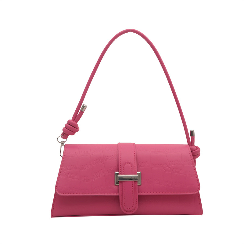 Nueva bolsa de estilo chino, bolsa de brazo para mujeres 2024, nueva moda, nicho, elegante mochila de hombro.