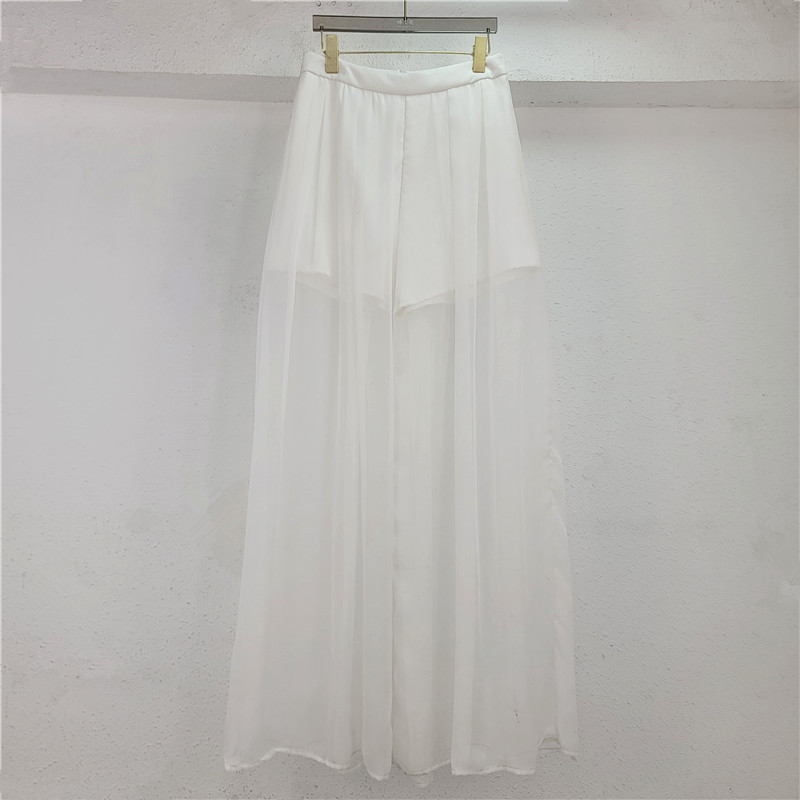 Negro cintura alta delgada pantalones de piernas largas para mujeres 2026 verano nuevo estilo de alta calidad temperamento delgado pantalones casuales rectos image 3
