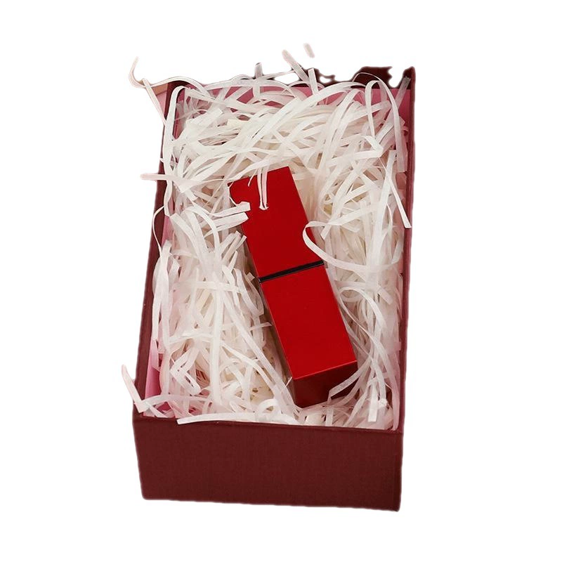 Rectangular lipstick with bow, cosmetic perfume, gift box
