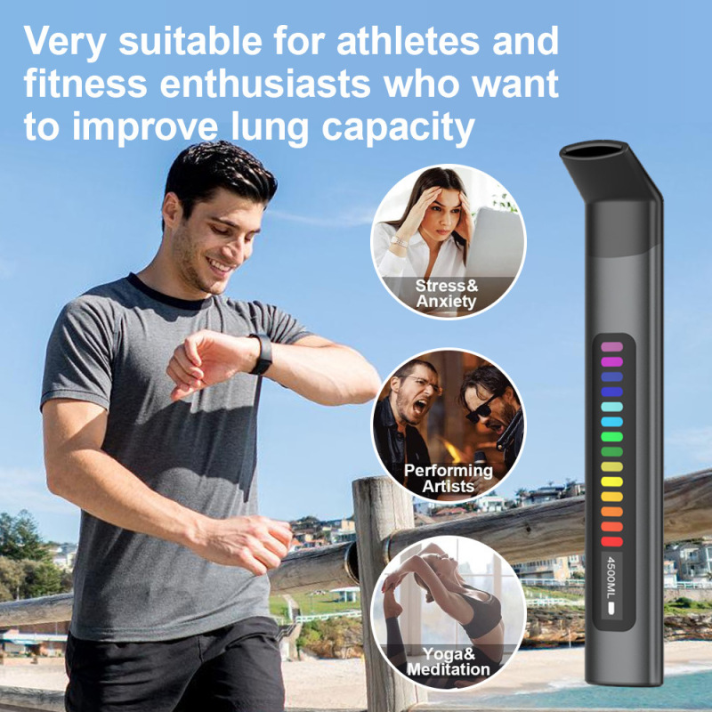 ポータブル呼吸訓練器家庭用フィットネス有酸素運動ヨガ登山徒歩ランニングトレーニングクロスボーダースポット|undefined