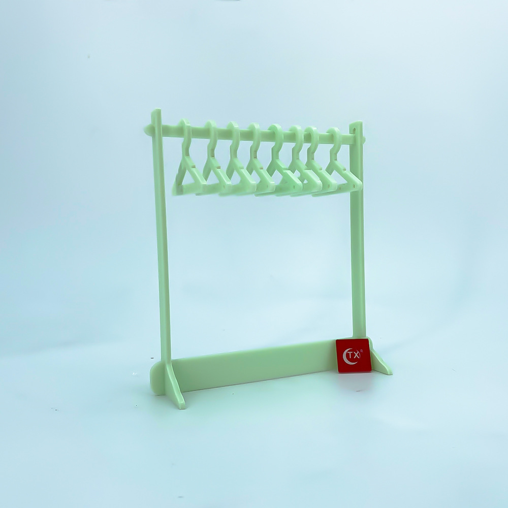 Acrylic Material 1 Piece Arylic Nordic Style Simple Style Solid Color Jewelry Rack