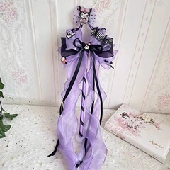 暗黒風クロミ魔法棒女ロリータcos衣装道具ぬいぐるみ