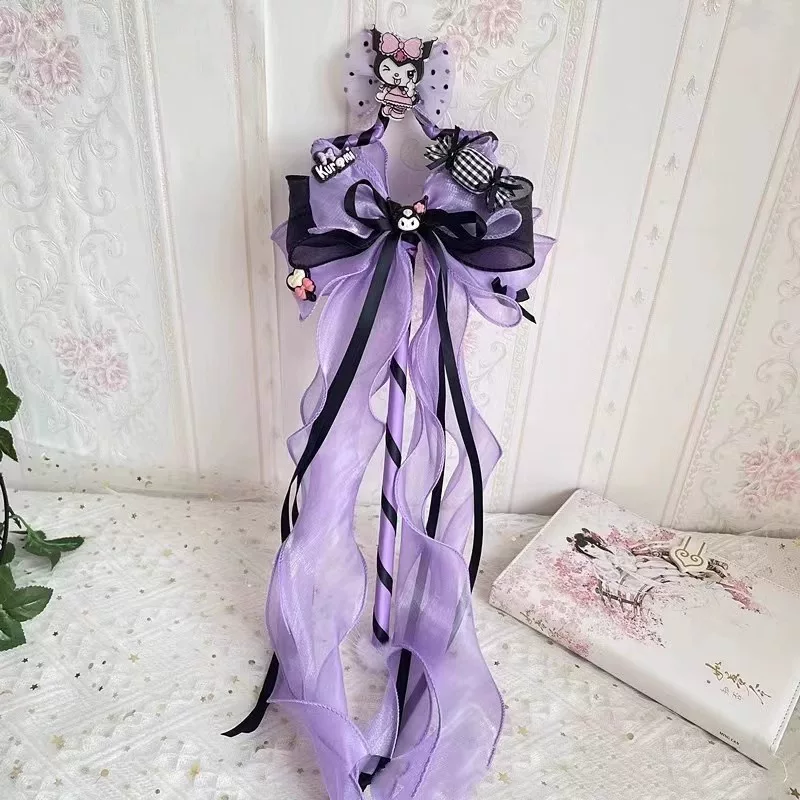Magic wand, plush headband, hair accessory, Lolita style, cosplay, dress up