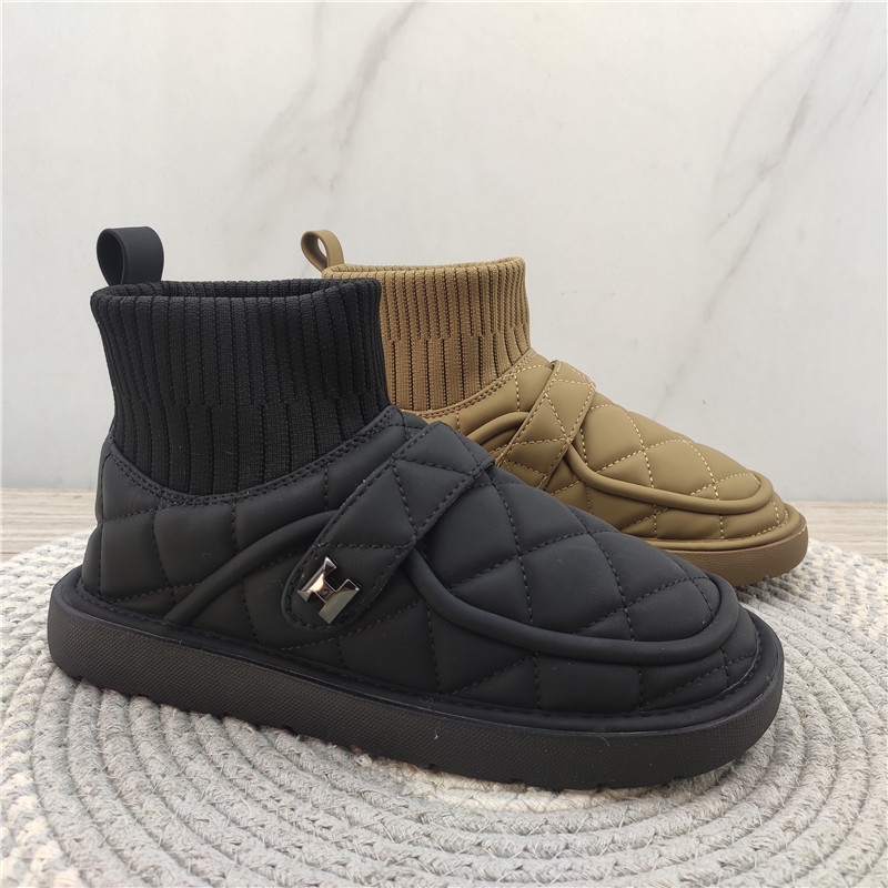 Korean style casual women's high-top shoes 2024 autumn and winter…