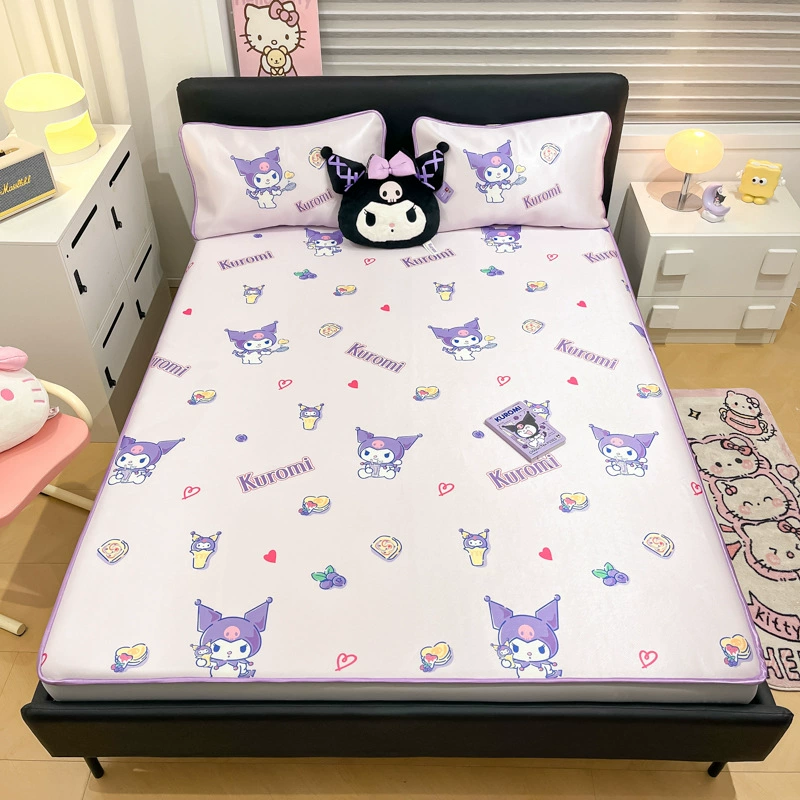 Sanrio, шелковистый мат, летний комплект, детский лист, набор из 3 шт.