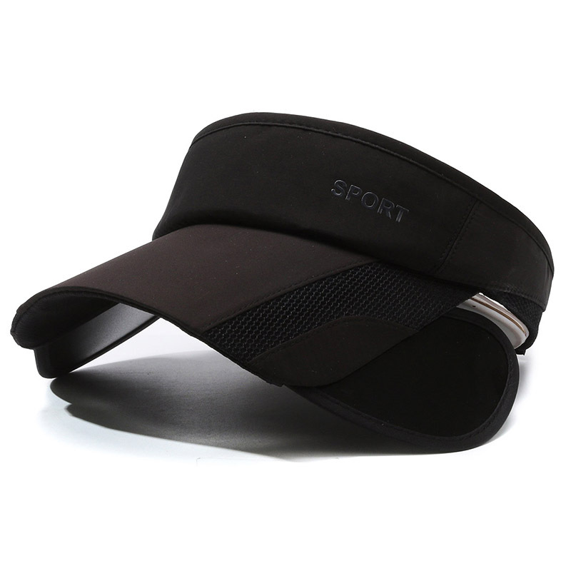Visor Outdoor Sports Marathon Bescherming Unisex Casual Zonnehoed Rekbare Randloze Baseballpet_voghion.com