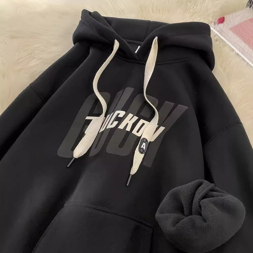 Heavyweight, Sturdy Hoodie for Men—Spring/Fall Style from a Trendy American Brand—Autumn/Winter Fleece-Lined Wine-Red Hooded Jacket for Teens