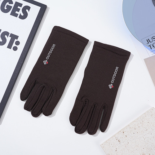 Sun Protection Gloves for Men, Pure Cotton, Thin, Outdoor Driving, Delivery, Cycling, Fingerless, Fishing, Driver, White, Sweat Absorbent, Summer
