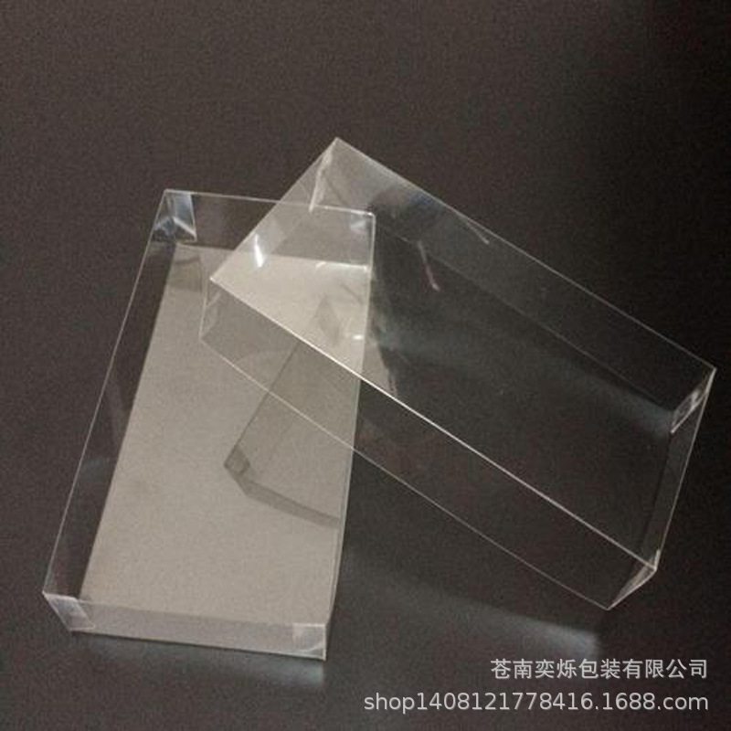 厂家供应PVC天地盖塑料透明上下盖彩印PET插扣盒燕窝盒