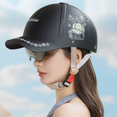 Motosiklet kaskı (dəbilqə) – 3C Certified Sun Protection and Rain
