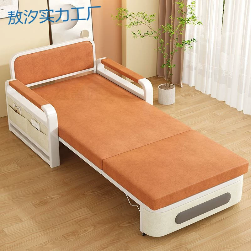 py складной диван-кровать складной телескопический «все в одном» для небольшой квартиры двойного назначения балкон одиночный многофункциональный новый двуспальный диван для гостиной