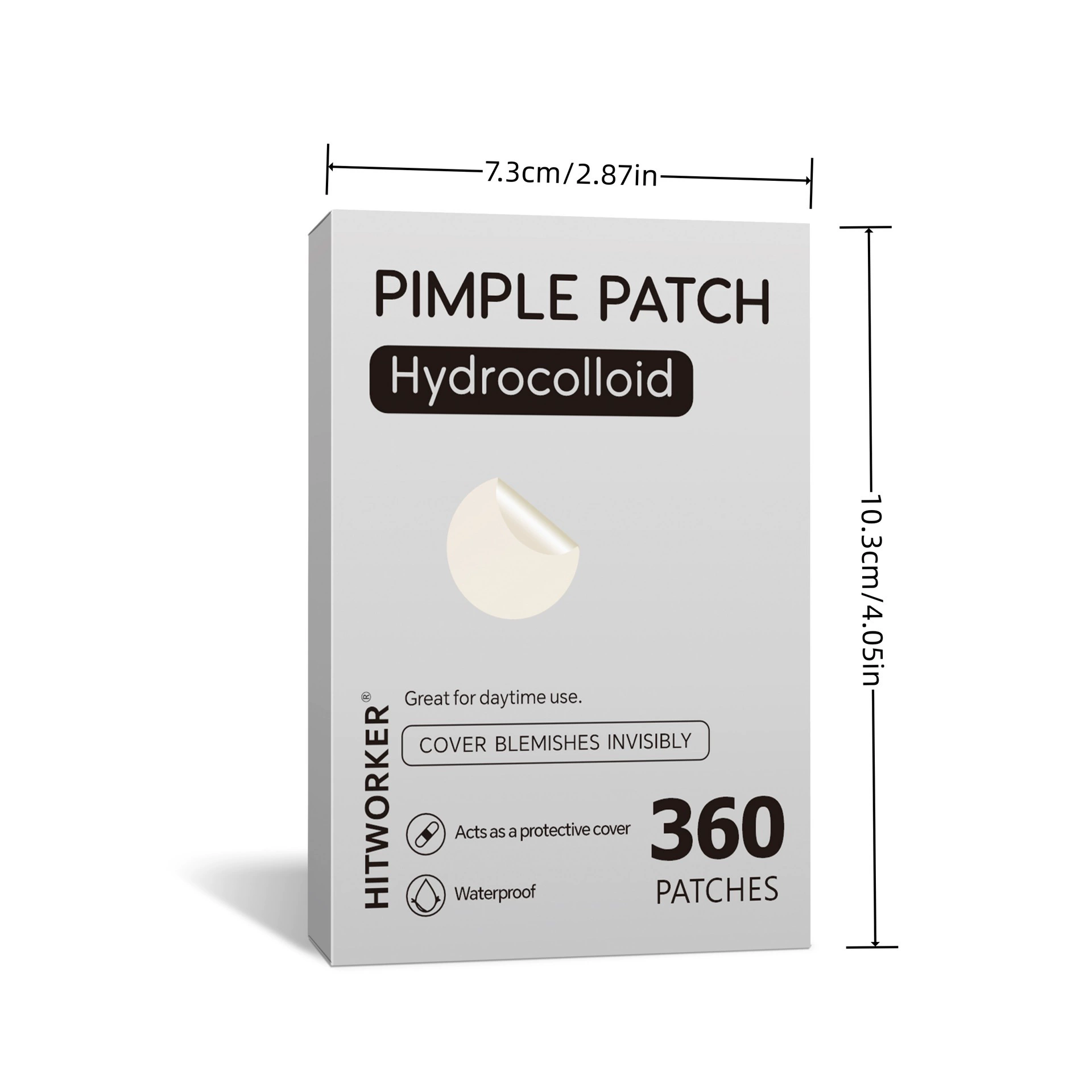 (Кросс-продажи), прозрачная ультратонкая пластырь от черных точек acne 360 штук, против акне