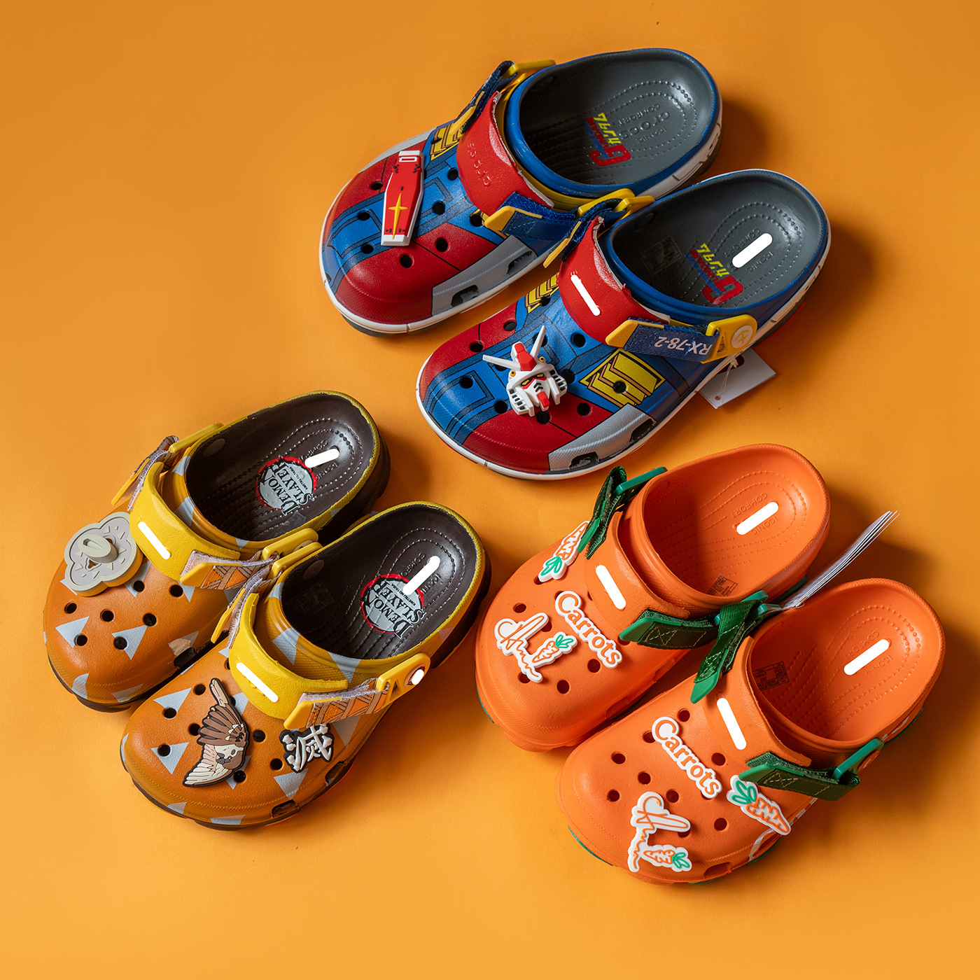 Cross Gundam Trim, zapatos para mujeres, zapatillas cómodas y transpirables para parejas, zapatillas de playa para hombres. image 4