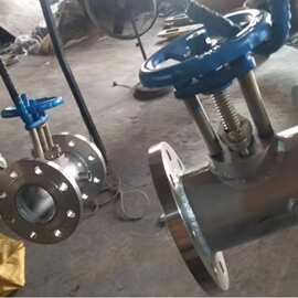 Z413W-25P不锈钢法兰连接沥青取样阀图片