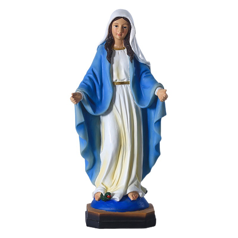 Suministro transfronterizo de adornos de figuras clásicas de 21.5 cm de altura, regalos para el Día de la Madre, artesanías decorativas de resina.