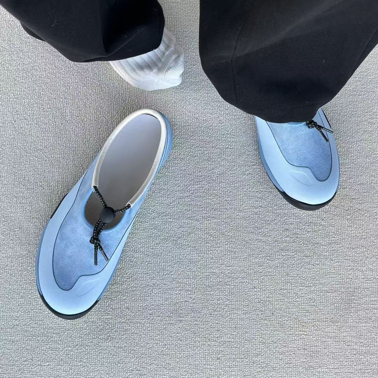 Lazy Casual Shoes, Commuting Barefoot Shoes, Outdoor Sports Shoes, Men's and Women's Flat-Soled Slip-On Hiking and Jogging Shoes