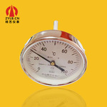 供应双金属温度计轴向温度表带护套焊接底座普通型WSS-401 100&deg;C
