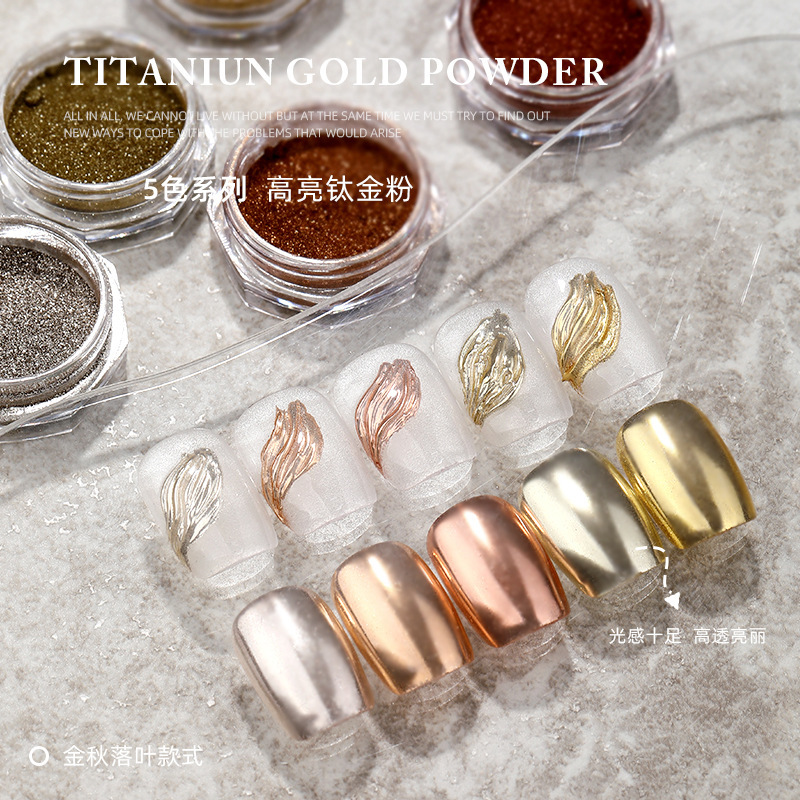 high quality magic mirror powder nail salon special silver champagne gold mirror powder super bright light mirror nail jewelry wholesale
