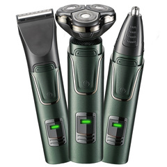 Internet celebrity live shaver Fenit multifunctional electric three-in-one shaver rechargeable shaver one generation