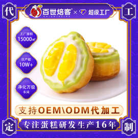 跨境爆款蛋糕批发 早餐代餐零食小吃 亚马逊同款出口面包代加工
