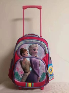 6241 Trolley Schoolbag Primary School Kidsren Boys and Girls Six-wheel Stair Climbing Removable 6-12 Years Old Backpack