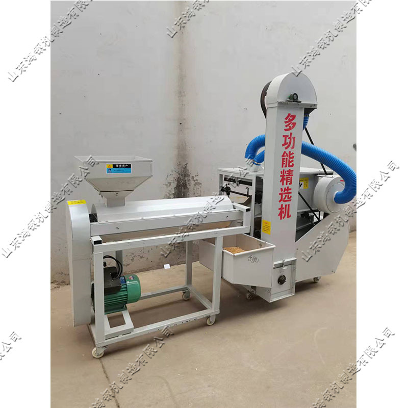 农作物植物花卉霉变种子清理机 小麦脱芒精选机 水稻种子脱毛机