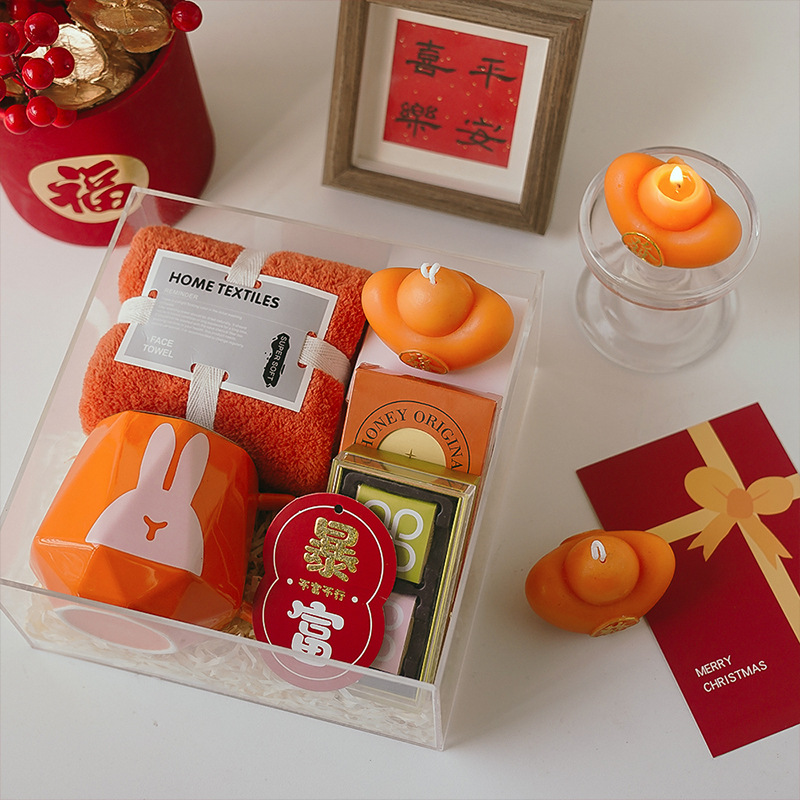 Regalos de Año Nuevo hechos a mano regalos de atmósfera ornamentos de fragancia festiva regalos personalizados para hacer fortuna yuan Bao fraldas