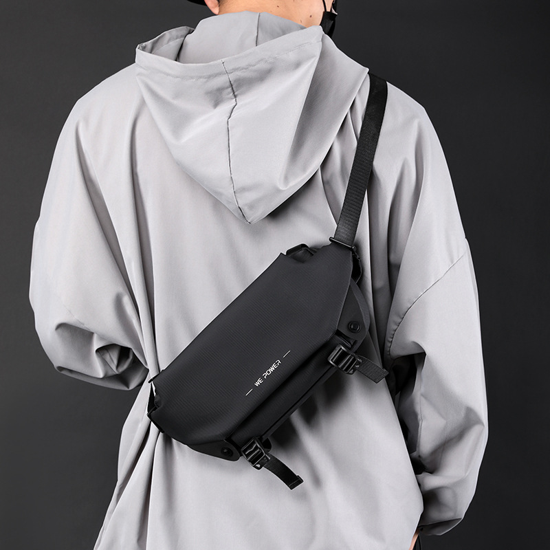 Nuevo wepower crossbody bolso de los hombres de alta calidad bolsa de pecho invisible taza de agua bolsa de hombro bolsa de mensajero bolsa de cintura de moda