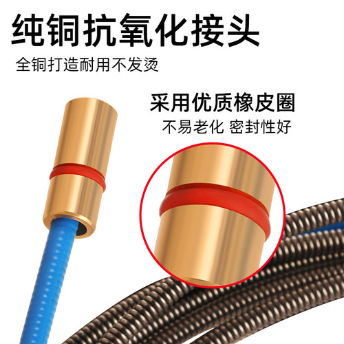 Carbon dioxide gas shielded welding gun wire feed hose Panasonic shielded welding machine accessories 200A 350A 500A wire guide spring