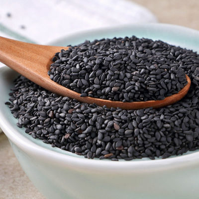 Cooked black sesame seeds 2022 October paddy White sesame 500g Dry food Crispy vacuum Refinement