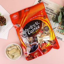 九龙巴士 咖啡牛轧300g 30颗糖果喜糖批发手工花生牛扎糖休闲零食