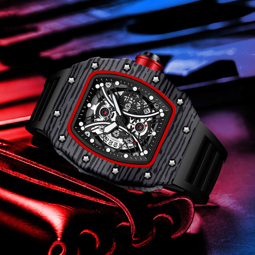 Foreign trade Kingston brand watch fashion barrel-shaped student watch men's quartz watch wholesale men's watch