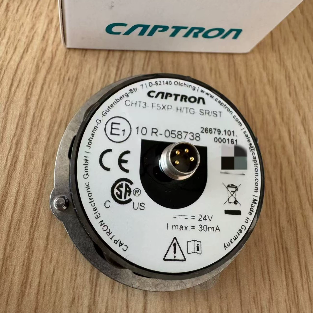 Быстрое ценовое предложение Импортный датчик CAPTRON CHT3-F5XP-H/TG-SR/ST
