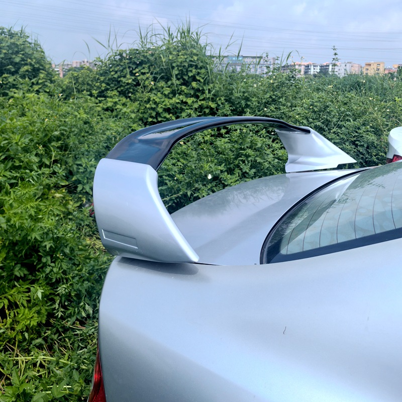 Suitable for 2006-2011 Civic Modified Rear Wing Siming Fd2 High-Top Perforated Installation Rear Wing Car Fixed Wing