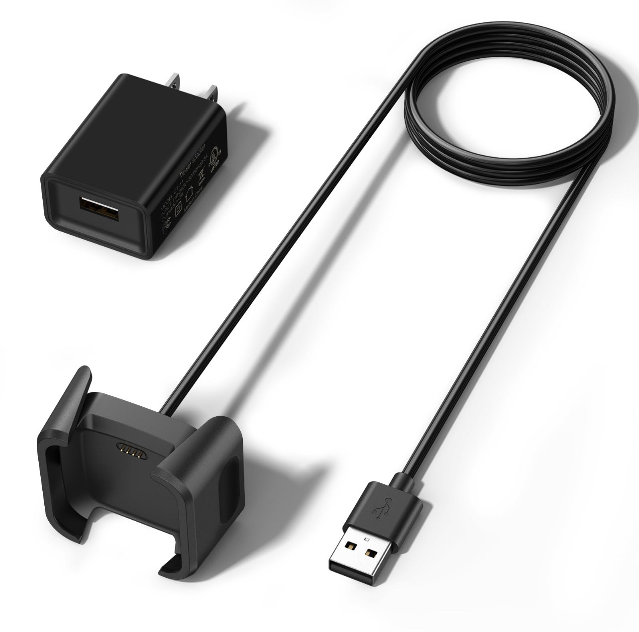 Factory direct sales fitbit versa 2 smartwatch charger, charging base, charging cable, USB undefined