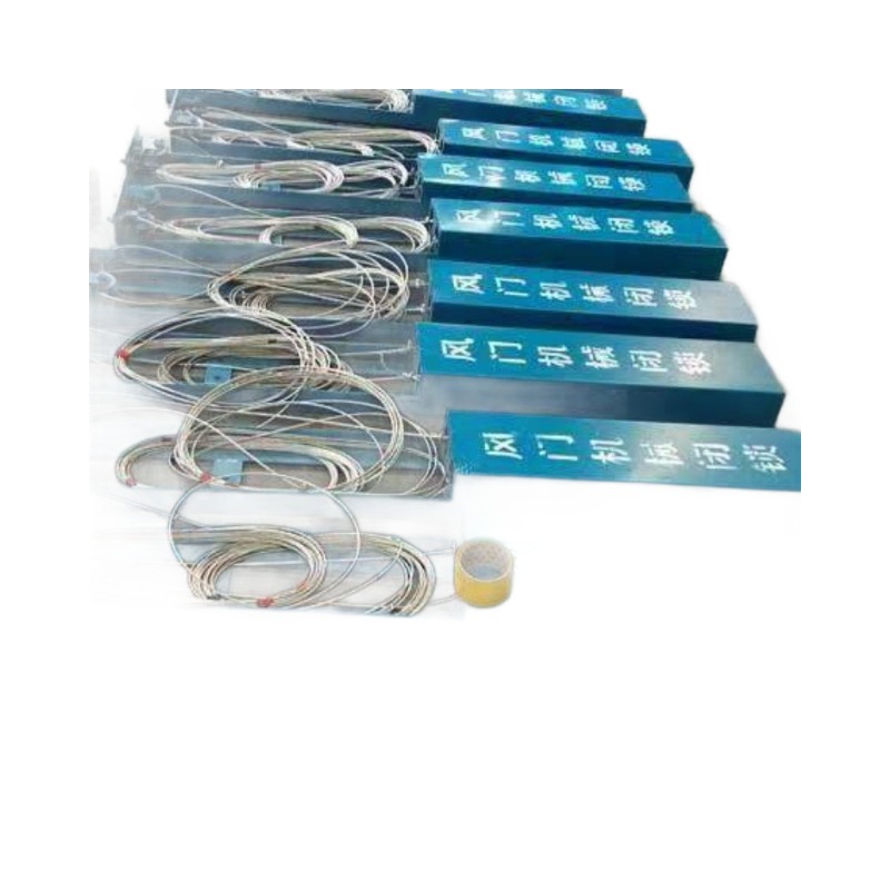 Accesorios robustos y duraderos para el dispositivo de bloqueo automático de dos puertas para el bloqueo mecánico del amortiguador de la mina