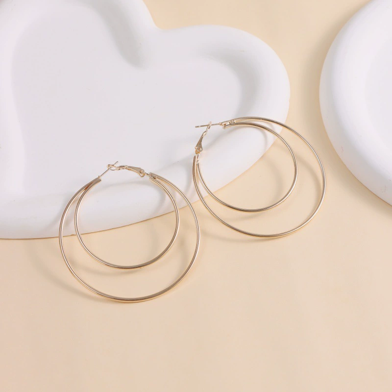Metal earrings, for import