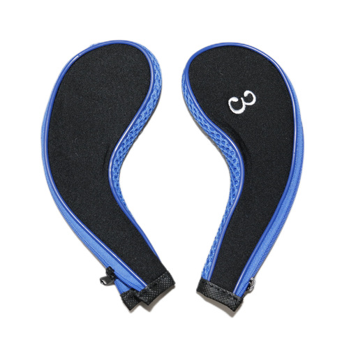 Best selling golf club cover zipper iron cover embroidered numbers 10 pack golf supplies