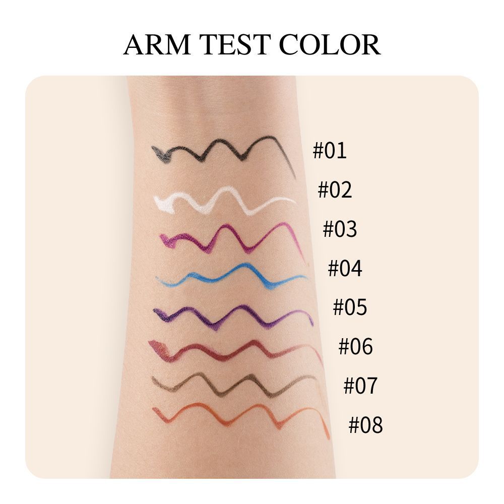 Julystar Non-smudging Long-lasting Waterproof Eyeliner Pen 6-piece set, eye makeup pen wholesale for the under-eye range undefined