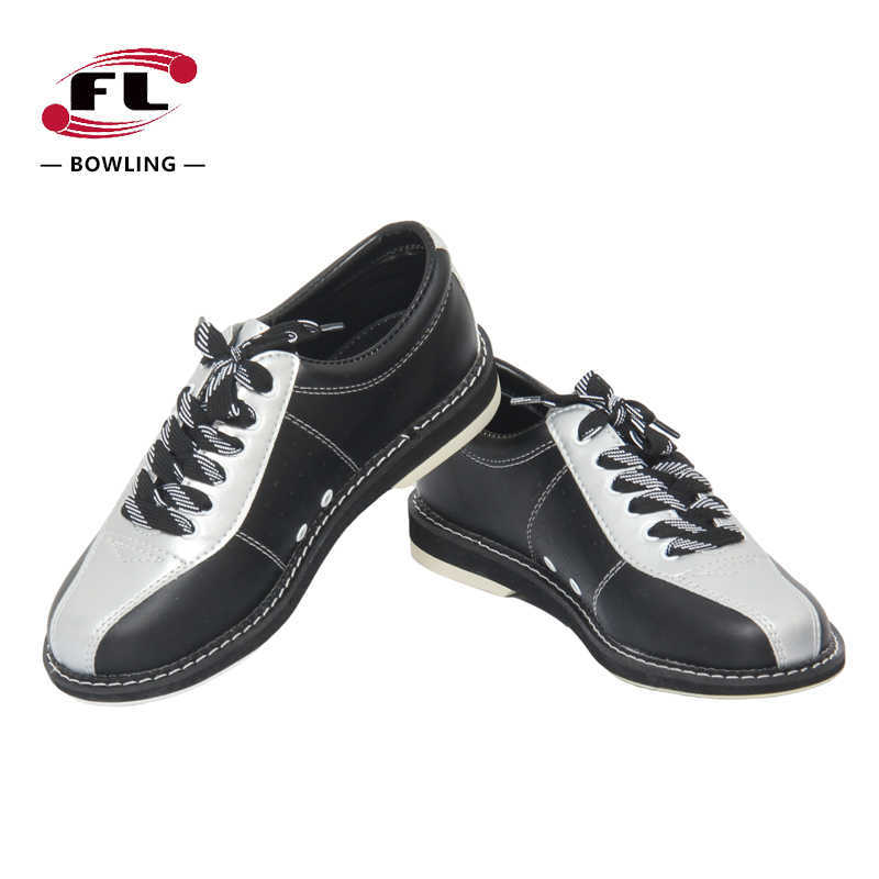 Zapatos de Bolos de Venta Directa de Fábrica Fuli Sports, Zapatos Personales Unisex, Opciones en Negro, Plateado, Negro y Blanco