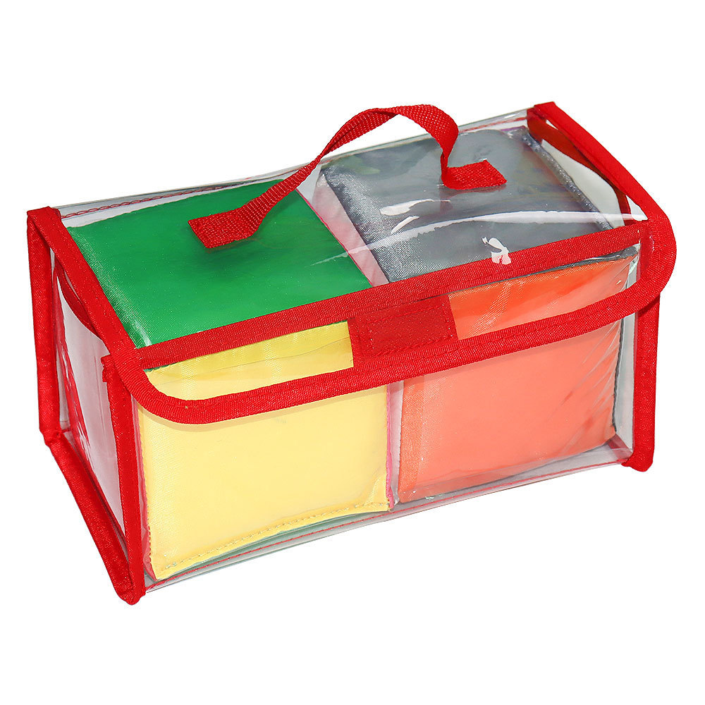 Amazon Supply juguete de los niños dados suaves lanzando dados juguete bolsa de almacenamiento de juguete lanzando juguete