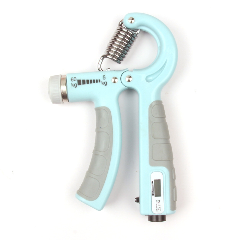 握力手トレーニング器5-60KGカウント調節可能練習手首力指力器フィットネス器具|undefined