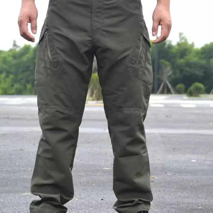 防水格子布 战术裤 男迷彩作战裤工装裤秋耐磨IX7/IX9多袋裤