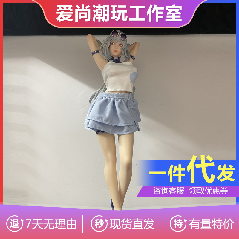 泳装镜镜子美少女动漫潮玩周边超大GK手办模型摆件礼品雕像限量版|undefined