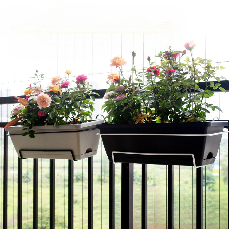 Пластиковые цветочные горшки балконные горшки овощные горшки