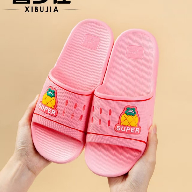 Xibujia New Ladies Slippers Home Bathroom Bath Replacement Non-slip Wear-resistant Bed-resistant Comfortable Lovers Slippers