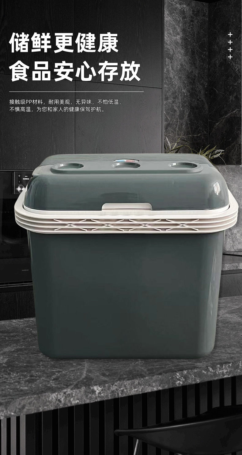 32L Car Refrigerator Car Home Dual-use Student Dormitory Mini Refrigerator Mini Car Cooling Box Refrigeration Mini Refrigerator