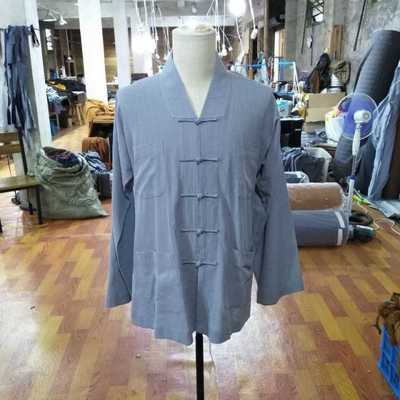 Manufactor Straight hair Ten Sengfu Slub cotton Duangua jacket summer ventilation cool and refreshing Thin section Duangua